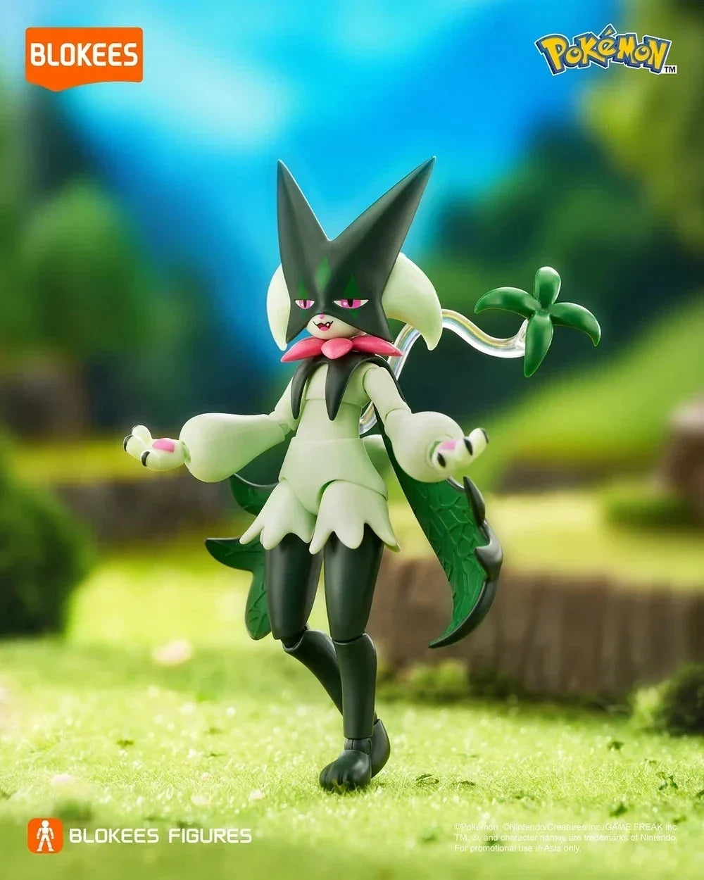Blokees Pokemon Classic Class CV-L Meowscarada Model Kit