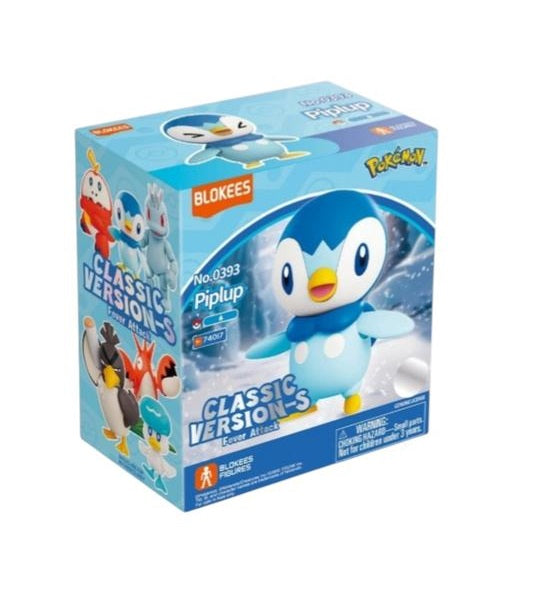 Blokees Pokemon Classic Class CV-S Piplup Model Kit