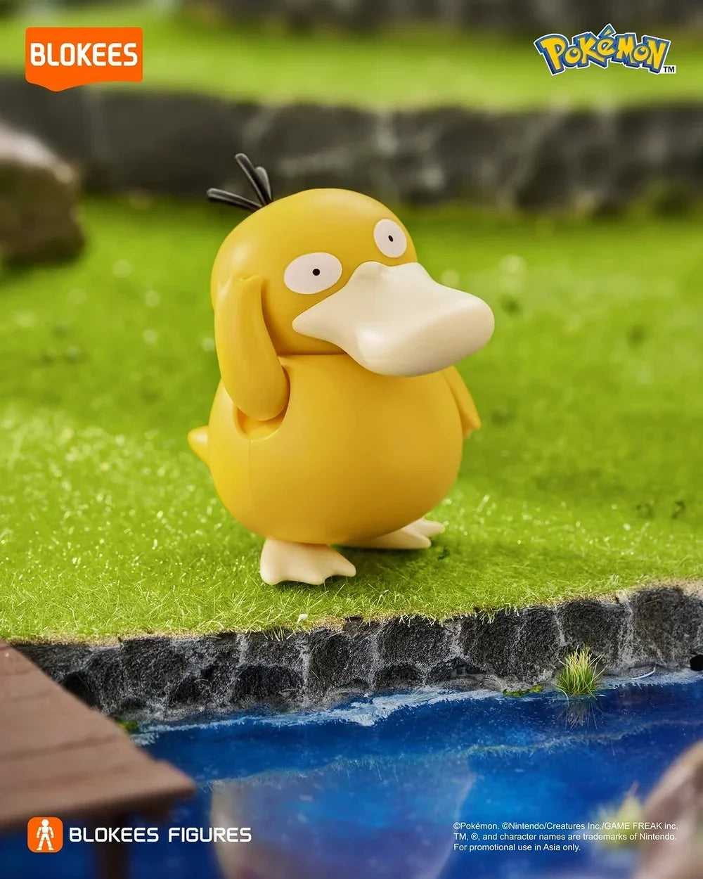 Blokees Pokemon Classic Class CV-S Psyduck Model Kit