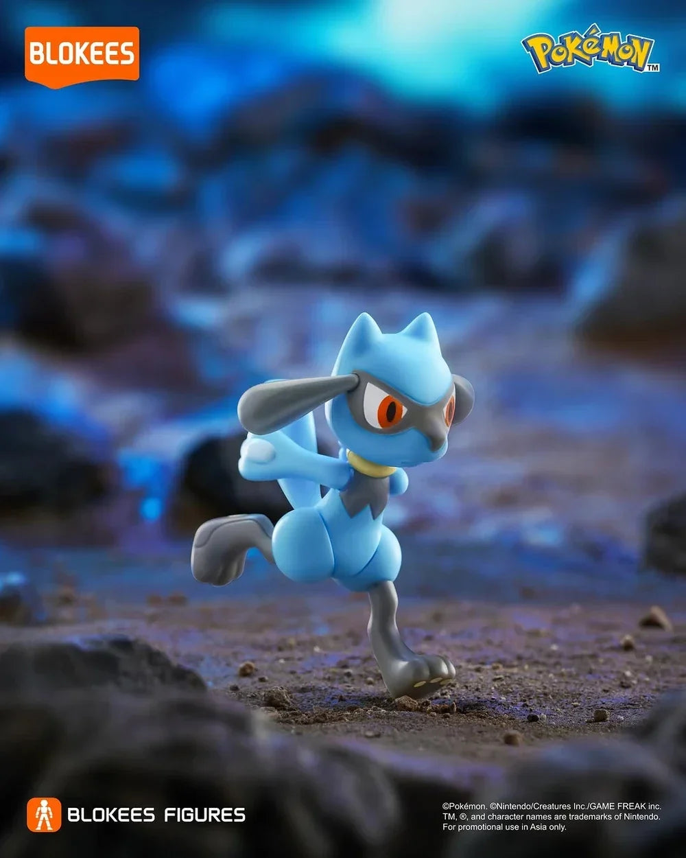 Blokees Pokemon Classic Class CV-S Riolu Model Kit