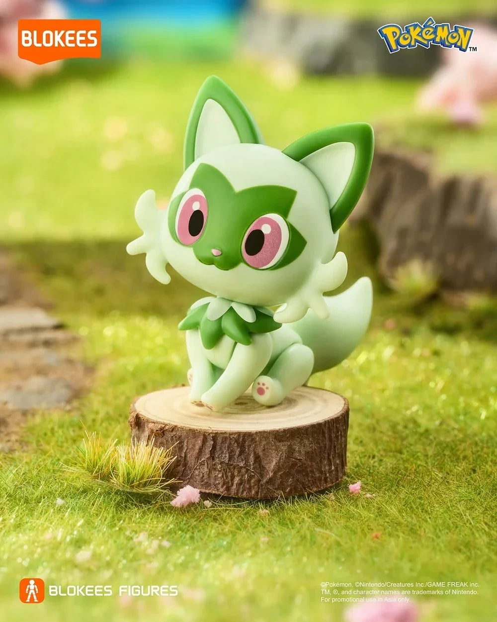 Blokees Pokemon Classic Class CV-S Sprigatito Model Kit