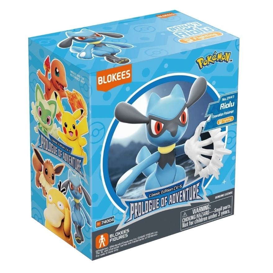 Blokees Pokemon Classic Class CV-S Riolu Model Kit