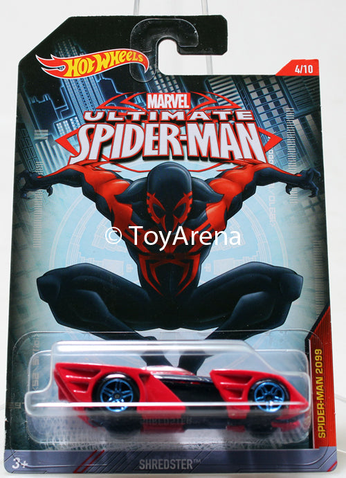 Hot Wheels Marvel Ultimate Spider-Man 2015 Full Set All 10 Cars 1/64 Rare Die-Cast