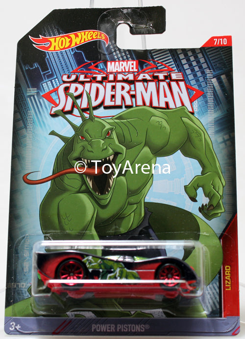 Hot Wheels Marvel Ultimate Spider-Man 2015 Full Set All 10 Cars 1/64 Rare Die-Cast