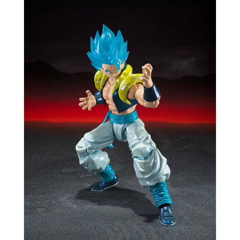SDCC 2026 S.H. Figuarts Dragon Ball Super Saiyan God Super Saiyan Gogeta Action Figure Exclusive