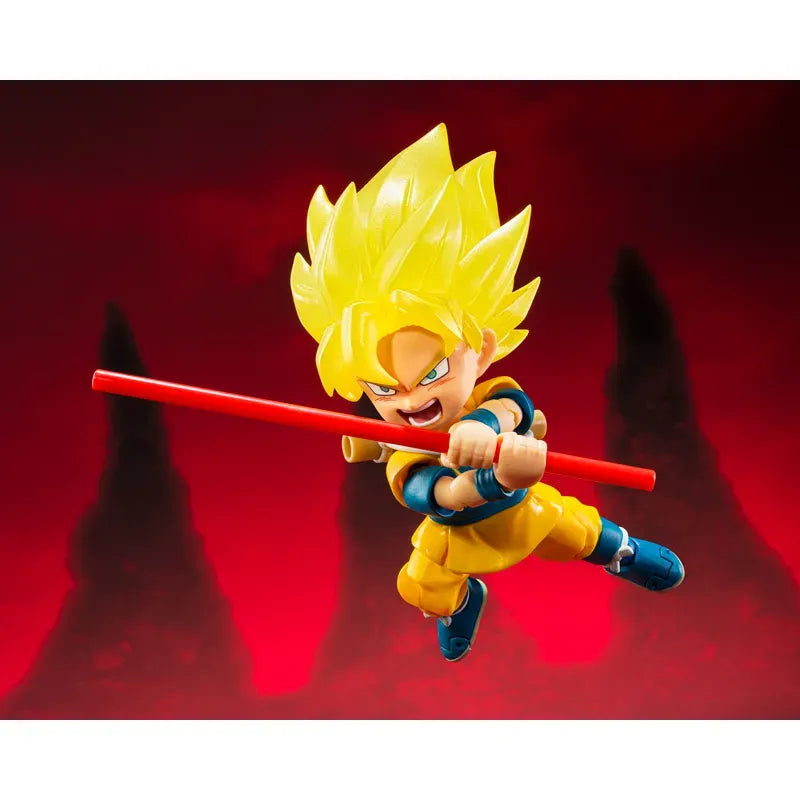 SDCC 2026 S.H. Figuarts Dragon Ball Daima Super Saiyan Goku (Mini) Action Figure Exclusive