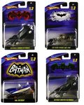 Hot Wheels Batman 1:50 Scale Series 03 Set of 4