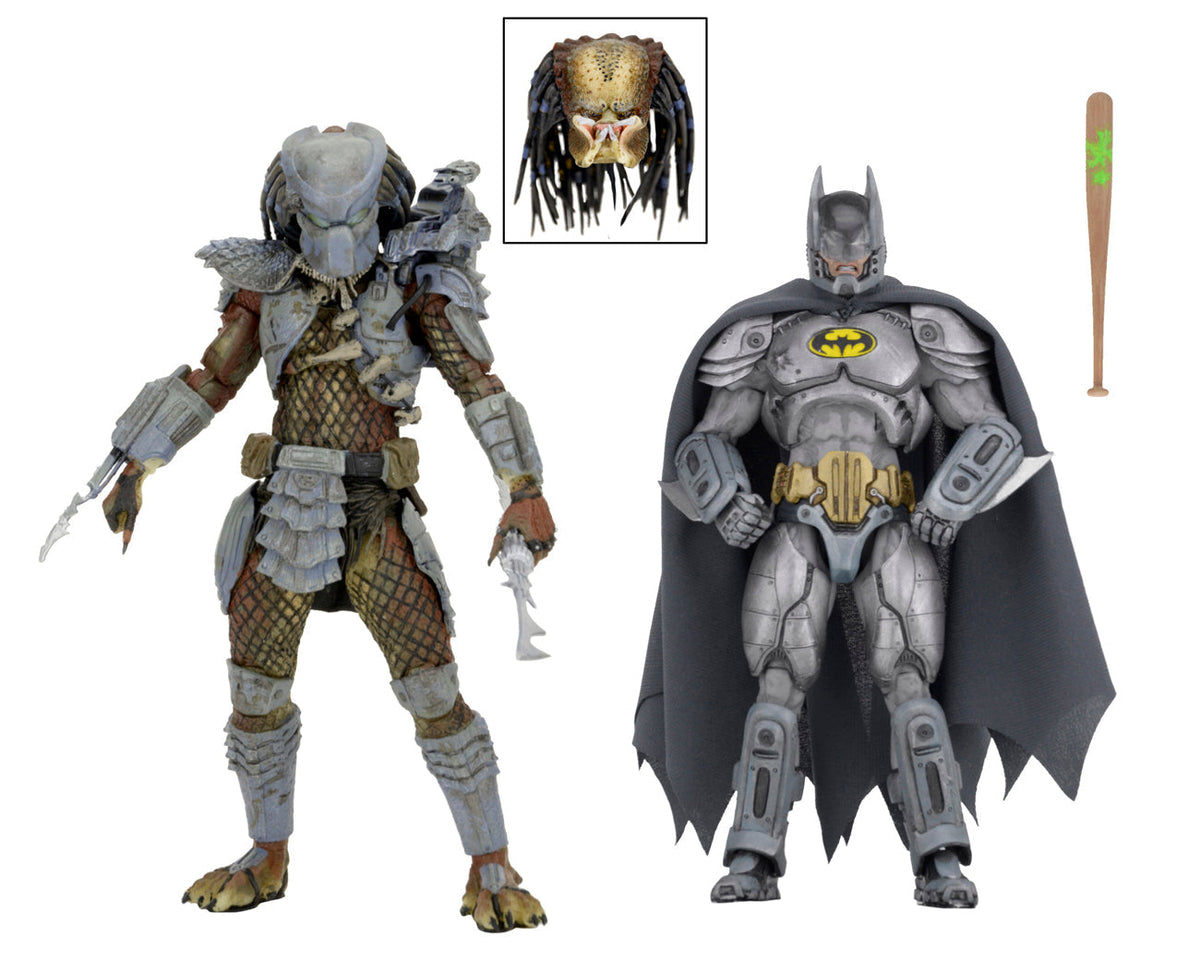 SDCC 2019 NECA 7" Batman vs Predator 2-Pack Action Figure Exclusive