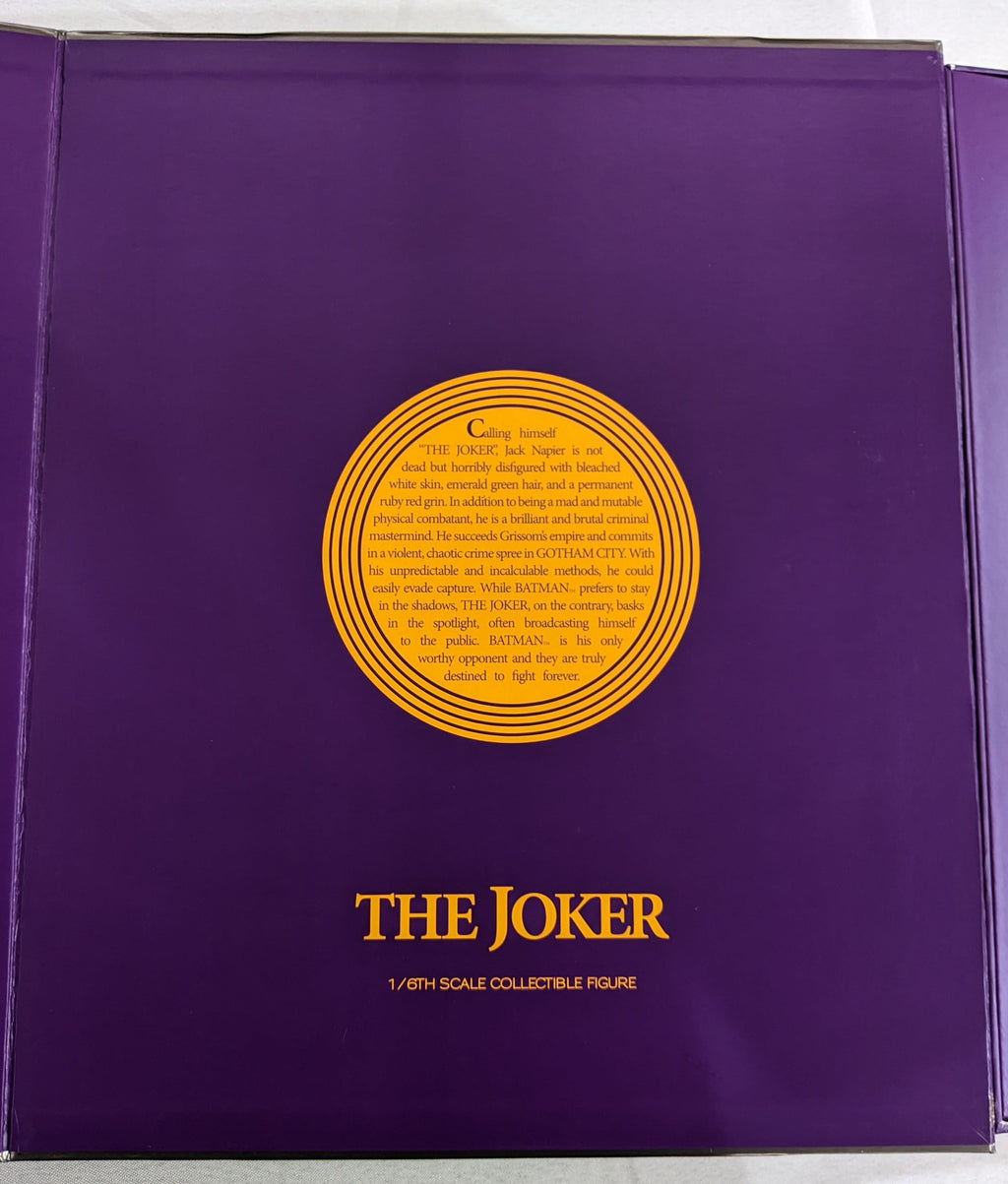Hot Toys 1/6 1989 Batman The Joker 2.0 Movie Masterpiece Sixth Scale Figure DX08 *Open Box*