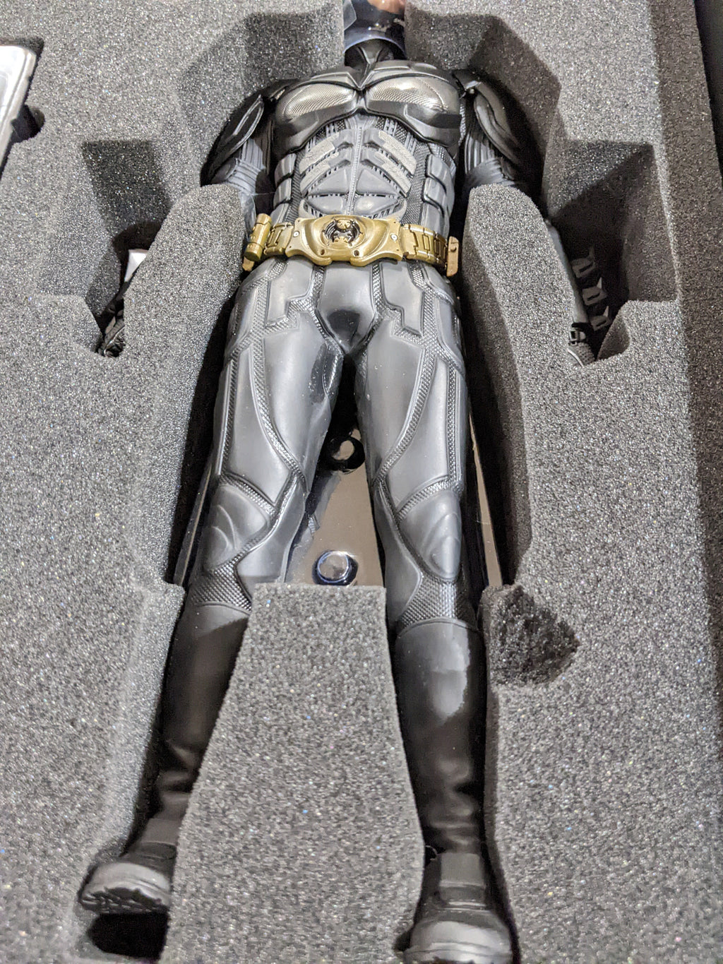 Hot Toys 1/6 The Dark Knight Batman Movie Masterpiece Sixth Scale Figure DX02 *Open Box*
