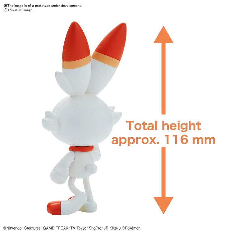 Bandai Quick Model #05 Pokemon Scorbunny Model Kit