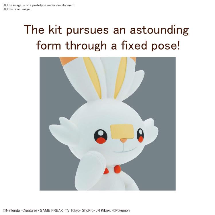 Bandai Quick Model #05 Pokemon Scorbunny Model Kit