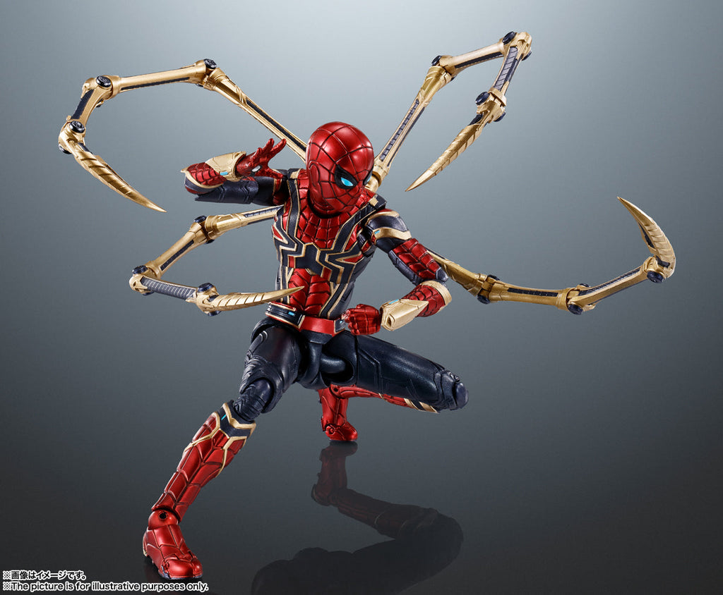 S.H. Figuarts Spiderman: No Way Home Iron-Spider (Reissue) Action Figure