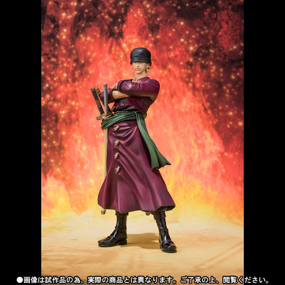Figuarts Zero One Piece Film Z Roronoa Zoro Nico Robin Brook Battle Cloth Ver. Bandai Exclusive Set