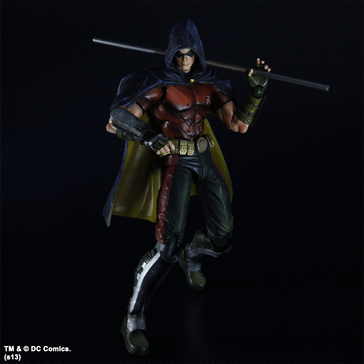 DC Universe Batman Arkham City Robin Play Arts Kai Action Figure