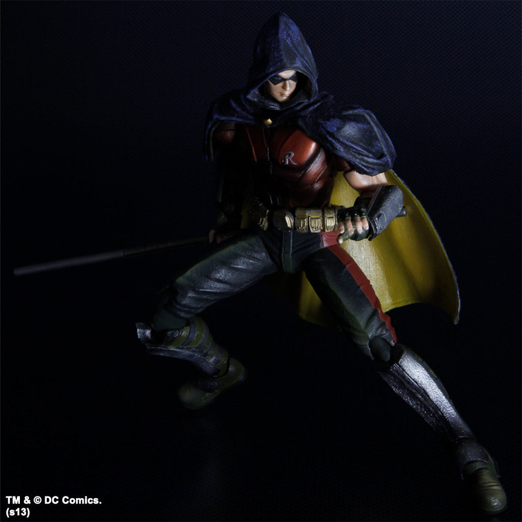 DC Universe Batman Arkham City Robin Play Arts Kai Action Figure