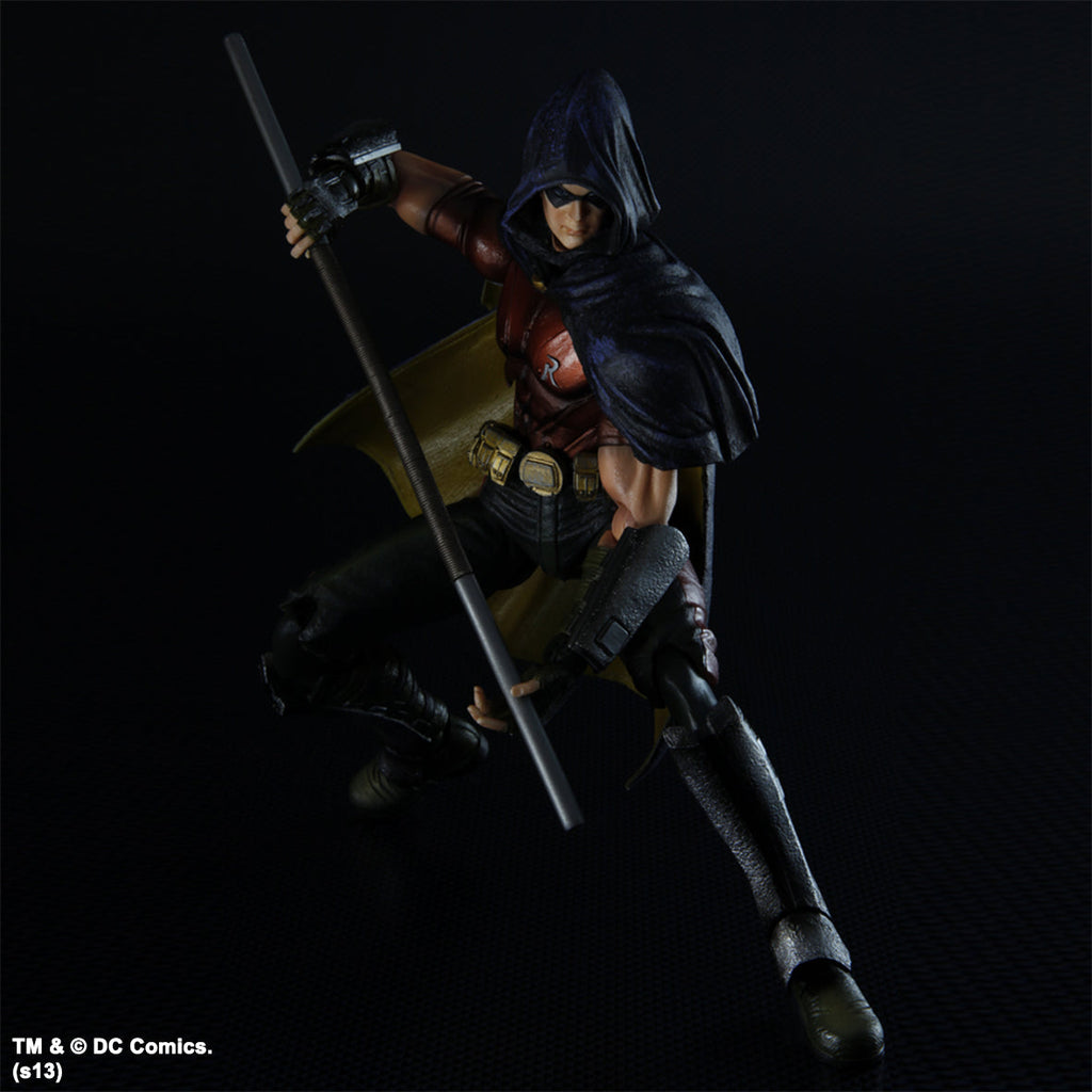 DC Universe Batman Arkham City Robin Play Arts Kai Action Figure